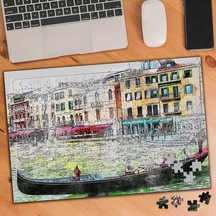 Venedikte Gondol Gezisi 240 Parça Puzzle Yapboz-75015