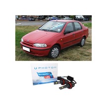 Fiat Siena Led Xenon Kısa Far Ampulü H7 Ultimate 9500 Lumens Yeni Seri Beyaz
