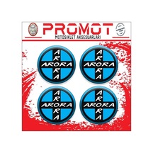 Arora Uyumlu Damla Sticker 4cm-4 Adet 04 Diğer