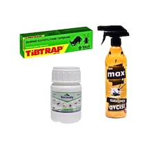 3'lü Karma Haşere Ve Zararlı Kontrol Seti Tibtrap Fare Yapışkanı, Bermuda Ew Haşere Öldürücü 50 Ml,
