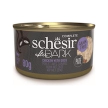Schesir After Dark Tavuklu ve Ördekli Yetişkin Kedi Konservesi 80 G