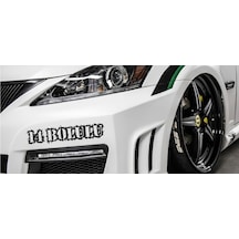 Bolulu 14 Plaka Araba Oto Sticker Yapıştırma 2 Adet
