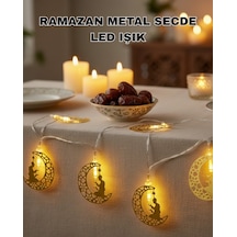 Ramazan Temalı Ay İçinde Secde Eden Adam Led Peri Işığı