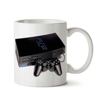Playstation-png-free-png-ımage İki Tarafı Baskılı Kupa Bardak Çok Renkli
