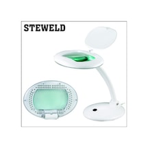 Steweld 8095 Led-90 3d+12d Led Işıklı Masa Üstü  Büyütüteç