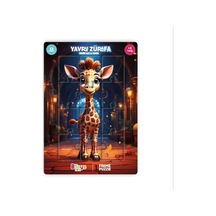 Btoys Kıds 12 Parça Puzzle Yavru Zürafa