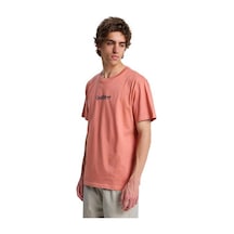 Quiksilver Fineline Erkek Pembe Tişört Quiksilver Fineline Erkek Pembe Tişört