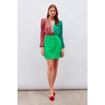 Kırmızı - Koyu Yeşil