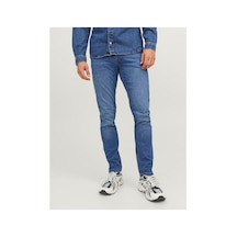 Jack & Jones Jack Jones Glenn Model Dar Kesim Kot Pantolon 12243592 Blue Denim