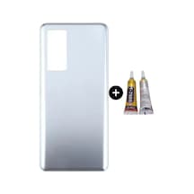 Xiaomi Mi 12t Uyumlu Arka Pil Kapağı Beyaz + B7000 Çok Renkli
