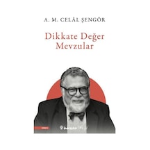 Dikkate Değer Mevzular - A. M. Celal Şengör - İnkılap Kitabevi