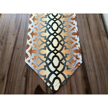 Degrade Ottoman Desenli Runner Çok Renkli