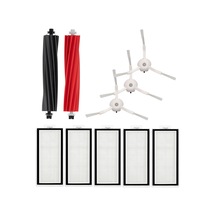 Roborock İle Uyumlu Q8 Max + Robot Süpürge Ana Fırça, Hepa Filtre X5, Yan Fırça X3