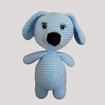 Halaycı Köpek Amigurumi Bebek