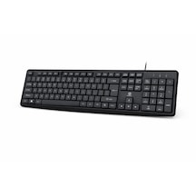 Yk Design Yk-40 Kablolu Standart Klavye Usb Q Türkçe Tuş Dizilimi Siyah