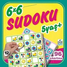6x6 Sudoku 12- Pötikare Yayınları