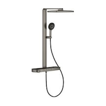 Grohe Rainshower Aqua Pure Duvara Monte Termostatlı Duş Sistemi - 100961AL00 Antrasit
