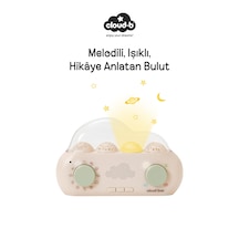 Cloud-b Senkronize Işık Projeksiyonlu Hikaye Anlatıcı Uyku Arkadaşı 22,5x5,5x14,5 Cm