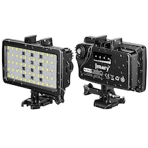 Cbtx Jmary Fm-72rgb Ipx8 Su Geçirmez Kamera Led Dolgu Işığı Şarj Edilebilir Dalış Fotoğrafçılığı Rgb Video Işığı