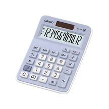 Casio Hesap Makinesi Masaüstü 12 Hane Açık Mavi Mx-12b-lb Çok Renkli