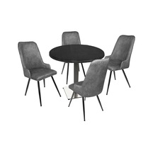 Beymobilya Karanfil Werzalit Yuvarlak - Çırağan Masa Takımı (Q90) Beymobilya Karanfil Werzalit Yuvarlak - Çırağan Masa Takımı (Q90)