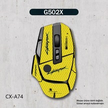 G502x Uyumlu Gaming Mouse Grip Tape Kaymaz Ter Emici Yapışkanlı Koruyucu Mouse Kaplama Sticker Cxa74