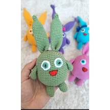 Amigurumi Sunny Bunny Yeşil Tavşan Oyuncak Dukakidstoys
