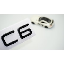 Dk Tuning Citroen C6 2022+ Bagaj Siyah Yazı Logo Amblem
