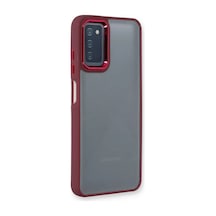 Newface Samsung Galaxy Uyumlu A03s Kılıf Dora Kapak Glblseme - 83 - Kırmızı