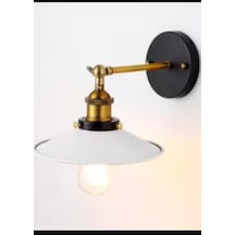 Riolight Retro Eskitme Mafsallı Hareketli Başlık Aplik Şapka Çapı (550646170) Eskitme