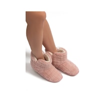 Twigy Edi Peluş Kadın Ev Botu Pembe 37/41 PEMBE