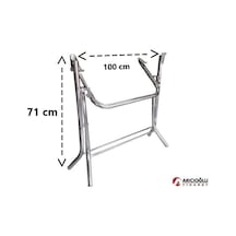 Arıcıoğlu_Ticaret Metal Katlanır Masa Ayağı Bahçe Masa Ayağı (546895924)