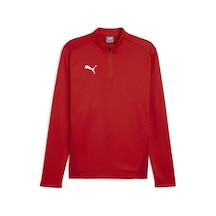Puma Teamgoal Training 1/4 Zıp Top Erkek Futbol Antrenman Sweatshirts 65862901 Kırmızı 65862901 Kırmızı