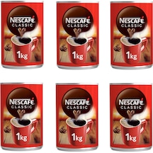 Nescafe Classıc Kahve Teneke 1000 Gr X 6 Adet Çözünebilir