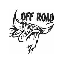 4X4 Offroad Off Road Camping Kamp Boga Sticker 00191