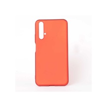 Huawei Nova 5t Kılıf Yumuşak Dokulu Soft İnce Mat Silikon Kapak Premier
