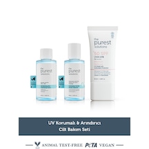 Uv Korumalı & Arındırıcı Cilt Bakım Seti