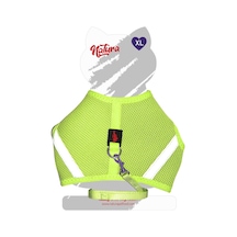Natura Air Net Kedi Bel Tasması Neon Lime XL