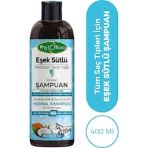 Phytoflora Eşek Sütlü Hindistan Cevizi Yağlı Bitkisel Şampuan 400 ML