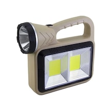 Usb Solar Şarjlı El Feneri