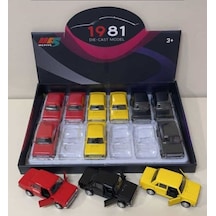 Die Cast Model Metal Tofaş Murat 124 Çek Bırak Oyuncak Araba