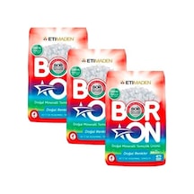 Boron Doğal Renkler Toz Çamaşır Deterjanı 3 x 4 KG