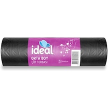 İdeal Orta Boy 15'li Çöp Torbası