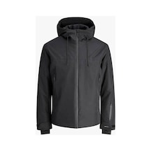 Jack & Jones Jcofusıon Technıcal Puffer Jacket Sn Erkek Ceket 12283162 Siyah