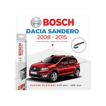 Dacia Sandero Muz Silecek Takımı 2008-2015 Bosch Aeroeco N11.4157