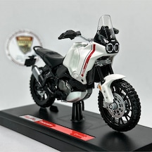 Ducati Desertx 1:18 Diecast Maket Motor Lisanslı Metal Model Motosiklet