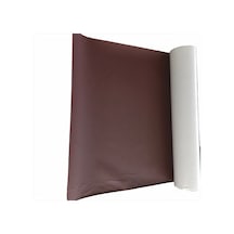 Nefes Alabilen Delikli Deri Tamir Etiketi, Kendinden Yapışkanlı Deri Yamalar, Red Brown 10x150cm