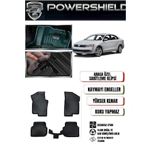 Powershıeld Volkswagen Jetta 2011-2018 Uyumlu Araca Özel 5d Premium Havuzlu Oto Paspas Takımı