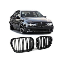 Bmw E39 M5 Ön Böbrek Panjur Piano Black 5 Serisi