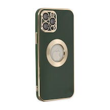 Apple iPhone  Uyumlu,  12 Pro Max Kılıf Store Silikon - Yeşil